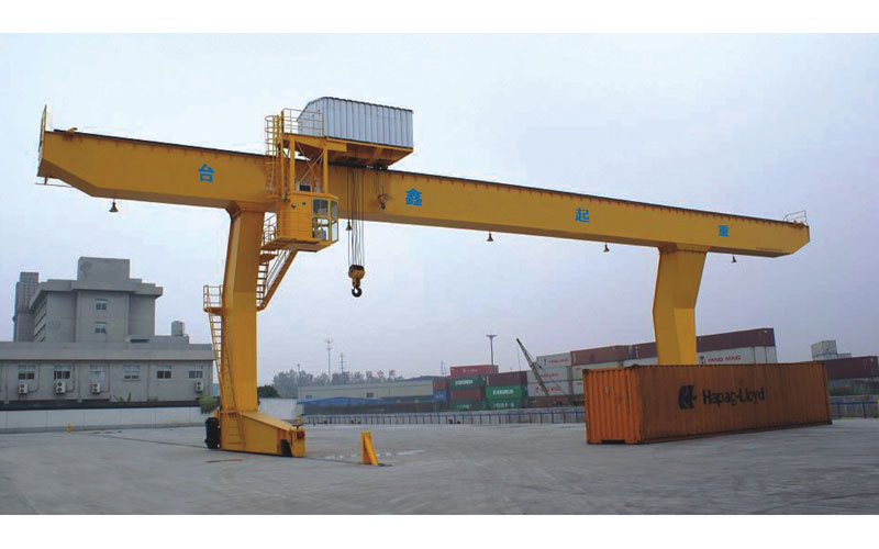 德邦物流福州貨場20T 5T偏掛門式起重機