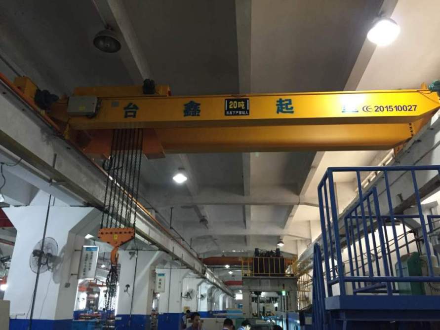 美的集團20T電動葫蘆雙梁橋式起重機