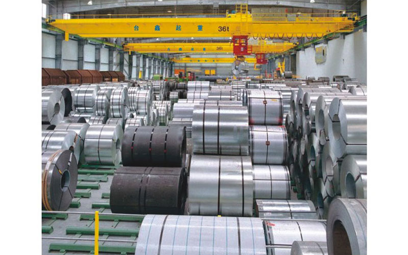 為廈門精銳鋼鐵貿易制造的36T起重機