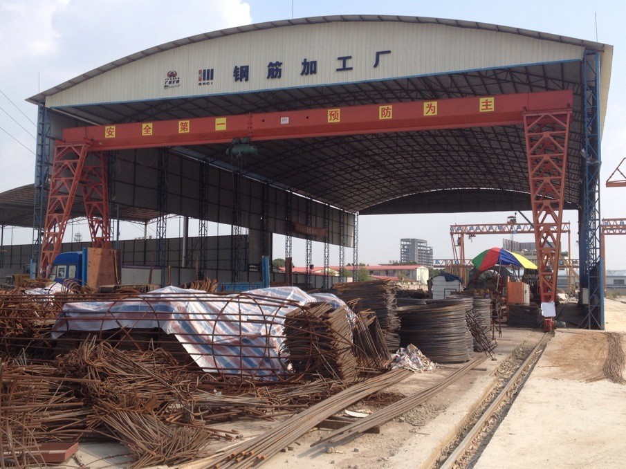 中國鐵建港航局路橋公司廣清擴建
